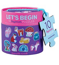 Crocodile Creek Puzzel - 10 stuks - 2 Bakstenen - Let's Begin Crocodile Creek Puzzel - 10 stuks - 2 Bakstenen - Let's Begin