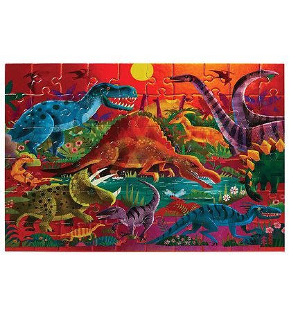 Puzzle Crocodile Creek - 60 Briques - Éblouissant Dinosaurs Puzzle Crocodile Creek - 60 Briques - Éblouissant Dinosaurs