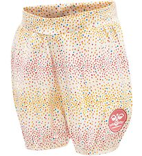 Shorts Hummel - hmlAlba - Blanc av. Points Shorts Hummel - hmlAlba - Blanc av. Points