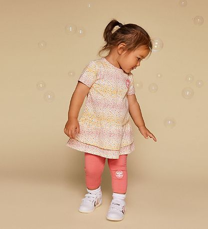 Hummel Dress - hmlAlba - White w. Dots