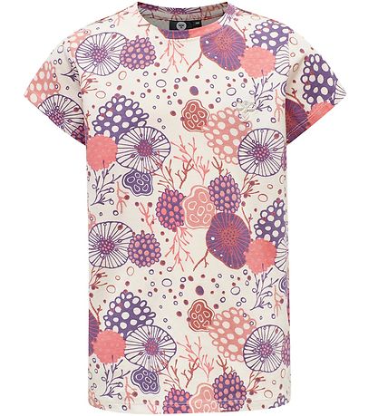 T-Shirt Hummel - hmlCoral - Blanc av. Motif T-Shirt Hummel - hmlCoral - Blanc av. Motif