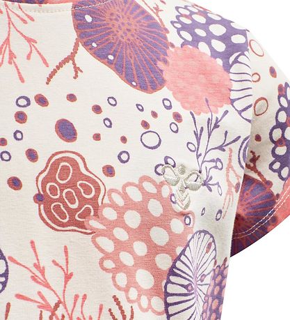 T-Shirt Hummel - hmlCoral - Blanc av. Motif T-Shirt Hummel - hmlCoral - Blanc av. Motif