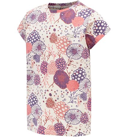 T-Shirt Hummel - hmlCoral - Blanc av. Motif T-Shirt Hummel - hmlCoral - Blanc av. Motif