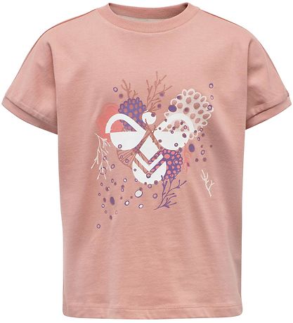 T-Shirt Hummel - hmlAtlantis - Rose av. Imprimé T-Shirt Hummel - hmlAtlantis - Rose av. Imprimé