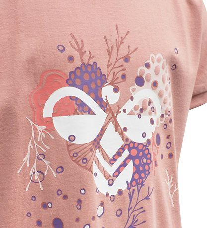 T-Shirt Hummel - hmlAtlantis - Rose av. Imprimé T-Shirt Hummel - hmlAtlantis - Rose av. Imprimé