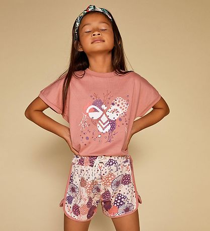 T-Shirt Hummel - hmlAtlantis - Rose av. Imprimé T-Shirt Hummel - hmlAtlantis - Rose av. Imprimé