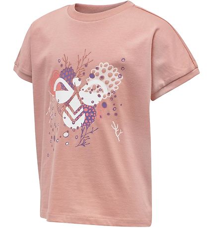 T-Shirt Hummel - hmlAtlantis - Rose av. Imprimé T-Shirt Hummel - hmlAtlantis - Rose av. Imprimé