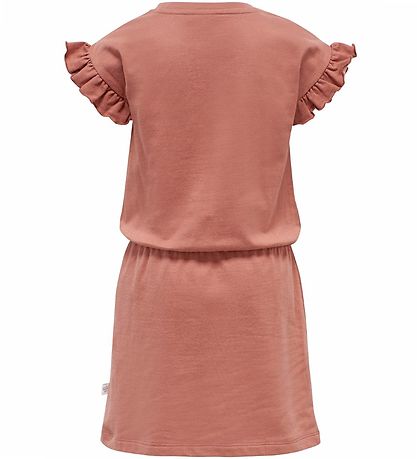 Hummel Dress - hmlPacific - Dark Rose w. Print