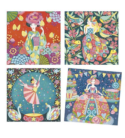 Djeco Glitter Boards - Daydream Djeco Glitter Boards - Daydream