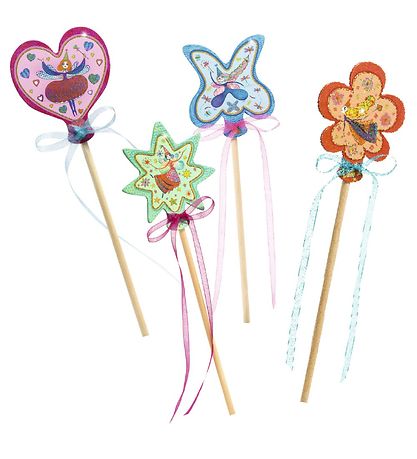 Baguettes magiques Djeco - DIY - Petites Fées Baguettes magiques Djeco - DIY - Petites Fées