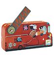 Djeco Puzzle - 16 Pieces - Fire Truck Djeco Puzzle - 16 Pieces - Fire Truck