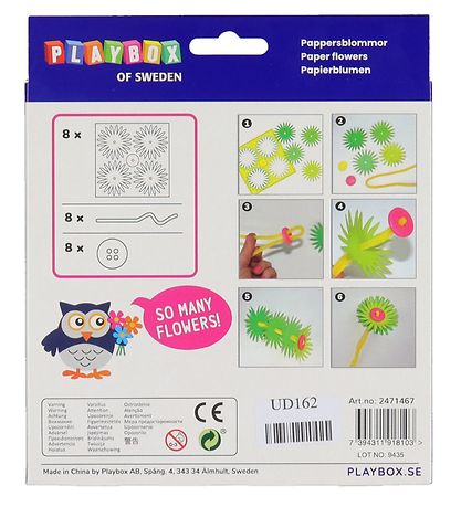 Playbox Creative Set - Paper flowers
