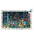 Djeco Puzzel - 100 Bakstenen - Betoverd Bos Djeco Puzzel - 100 Bakstenen - Betoverd Bos