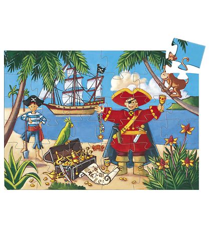 Djeco Pussel - 36 Bitar - Pirat