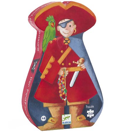 Djeco Puzzle - 36 Pieces - Pirate Djeco Puzzle - 36 Pieces - Pirate