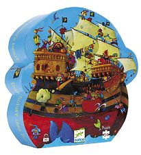 Djeco Puzzle - 54 Pieces - Barbarossa's Ship Djeco Puzzle - 54 Pieces - Barbarossa's Ship