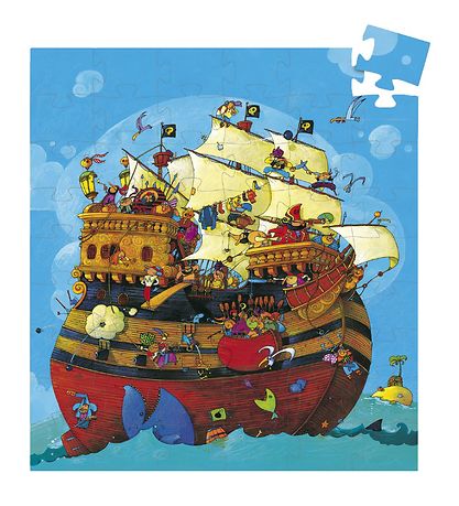 Djeco Puzzle - 54 Pieces - Barbarossa's Ship