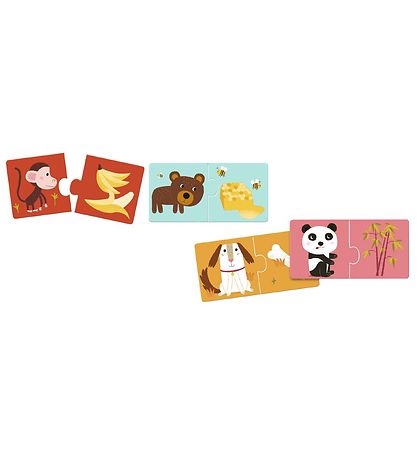 Djeco Palapeli - Kuka syö mitä? Djeco Palapeli - Kuka syö mitä?