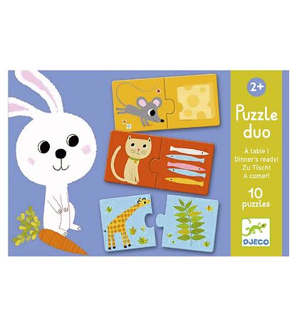 Djeco Palapeli - Kuka syö mitä? Djeco Palapeli - Kuka syö mitä?