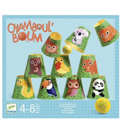  DjecoJeu de lancer – Construire et démolir – Jungle