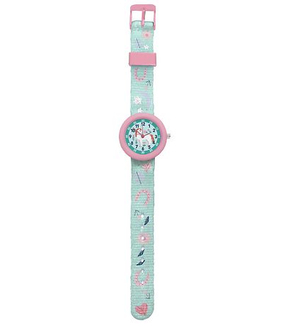 Montre-bracelet Djeco - Vert Menthe av. Cheval Montre-bracelet Djeco - Vert Menthe av. Cheval