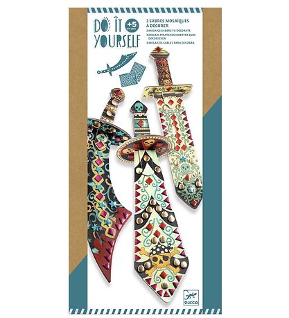 Djeco Mosaics - Pirate Sword Djeco Mosaics - Pirate Sword