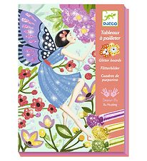 Djeco Glitter Boards - The Gentle Life of Fairies Djeco Glitter Boards - The Gentle Life of Fairies