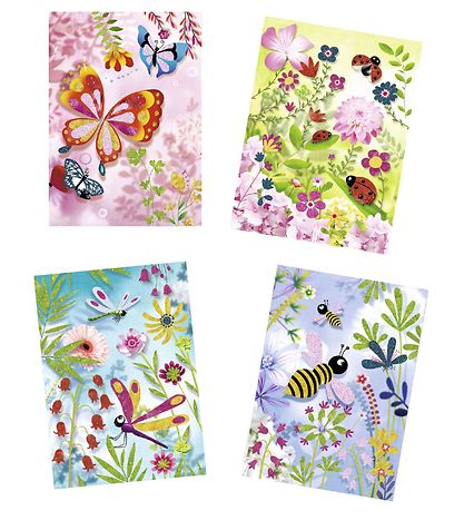 Tableaux à Paillettes Djeco - Petits animaux Tableaux à Paillettes Djeco - Petits animaux