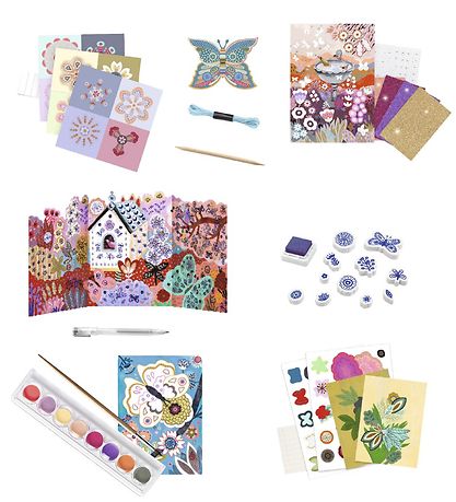 Djeco Creative Activity Box - Flowers Djeco Creative Activity Box - Flowers