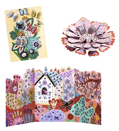 Djeco Creative Activity Box - Flowers Djeco Creative Activity Box - Flowers