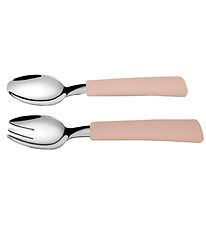 Thats Mine Löffel/Gabel - Metall/Silicone - Rose