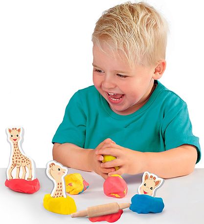 SES Creative x Sophie La Girafe - Animals w. Modelling Clay 