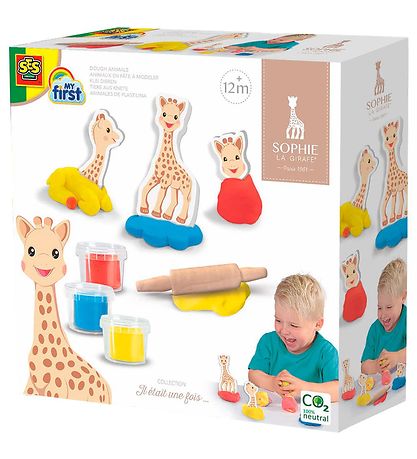 SES Creative x Sophie La Girafe - Animals w. Modelling Clay  SES Creative x Sophie La Girafe - Animals w. Modelling Clay