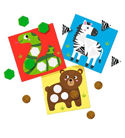 SES Creative Sensory Mosaic Cards - My First - Animals SES Creative Sensory Mosaic Cards - My First - Animals