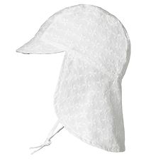 MP Legionnaire Hat - Flora - White w. Lace MP Legionnaire Hat - Flora - White w. Lace