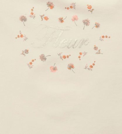 T-Shirt Petit by Sofie Schnoor - Penelope - Off White av. Fleur T-Shirt Petit by Sofie Schnoor - Penelope - Off White av. Fleur