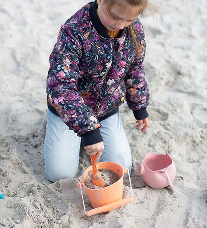 Scrunch Bucket - Silicone - 13 cm - Coral