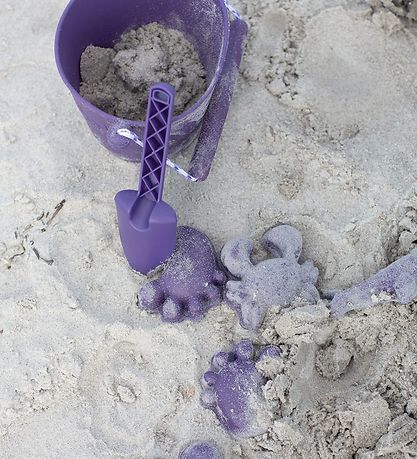 Scrunch Bucket - Silicone - 13 cm - Dark Purple
