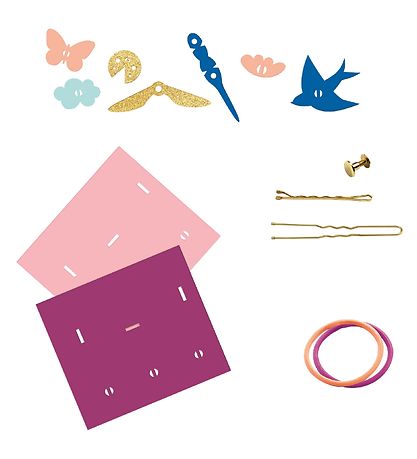 Djeco Hiuskoristeet-Setti - Tee-se-itse - Hiuskoristeet Djeco Hiuskoristeet-Setti - Tee-se-itse - Hiuskoristeet