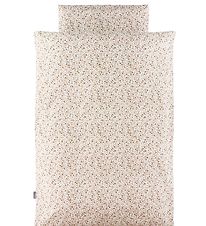 Literie Nørgaard Madsens - Junior - Rouge/Marron av. Fleurs