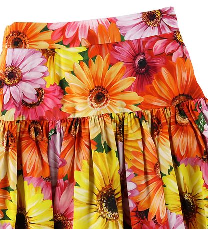 Dolce & Gabbana Kjol - Flerfärgad m. Blommor