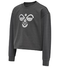 Sweat-shirt Hummel - Recadré - hmlCinco - Gris