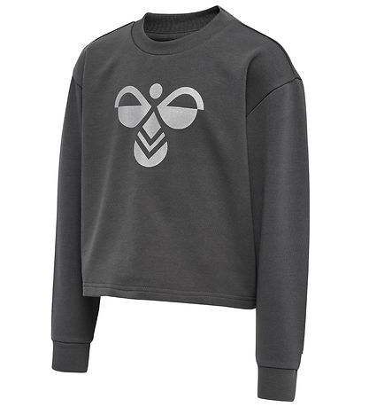 Hummel 맨투맨 - 크롭 - hmlCinco - 회색