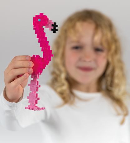 - 100 pces Plus-Plus - Flamingo - 100 pces Plus-Plus - Flamingo