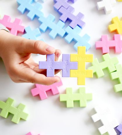 Plus-Plus Big - 100 pcs. - Pastel Mix Plus-Plus Big - 100 pcs. - Pastel Mix
