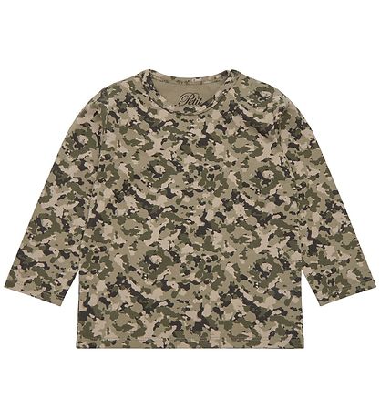 Petit by Sofie Schnoor Blouse - Sebastian - Groen Camouflage
