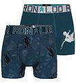 CR7 Boxers - 2-Pack - Blue w. Print