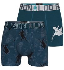 CR7 Boxers - 2-Pack - Blue w. Print