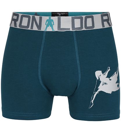 CR7 Boxers - 2-Pack - Blue w. Print