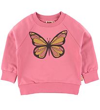 DYR-Cph Sweatshirt - ANIMAL Bellow - Old Rose w. Butterfly